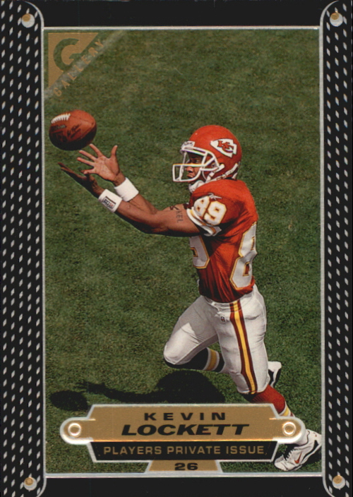 1997 Topps Gallery Player's Private Issue #26 Kevin Lockett