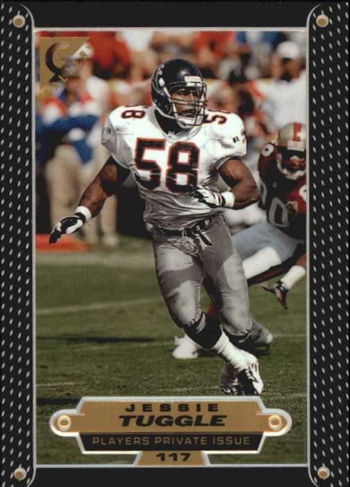 1997 Topps Gallery Player's Private Issue #117 Jessie Tuggle