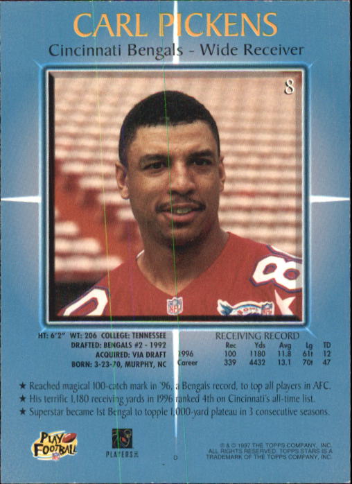 B1670- 1997 Topps Stars FB #s 1-125 +RCs +Inserts -You Pick- 15+ FREE US SHIP - Picture 11 of 150