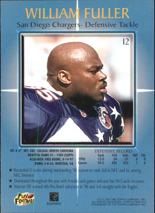 B1670- 1997 Topps Stars FB #s 1-125 +RCs +Inserts -You Pick- 15+ FREE US SHIP - Picture 15 of 150