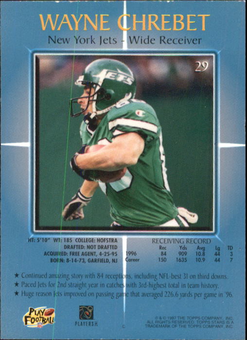 B1670- 1997 Topps Stars FB #s 1-125 +RCs +Inserts -You Pick- 15+ FREE US SHIP - Picture 31 of 150