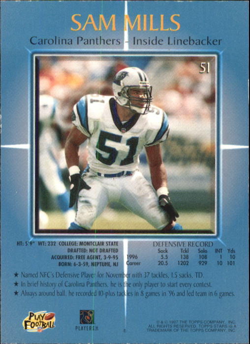 B1670- 1997 Topps Stars FB #s 1-125 +RCs +Inserts -You Pick- 15+ FREE US SHIP - Picture 59 of 150