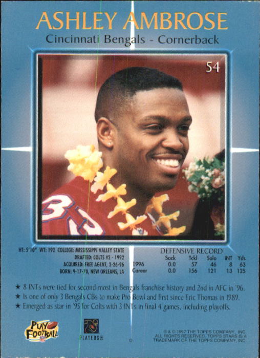 B1670- 1997 Topps Stars FB #s 1-125 +RCs +Inserts -You Pick- 15+ FREE US SHIP - Picture 63 of 150