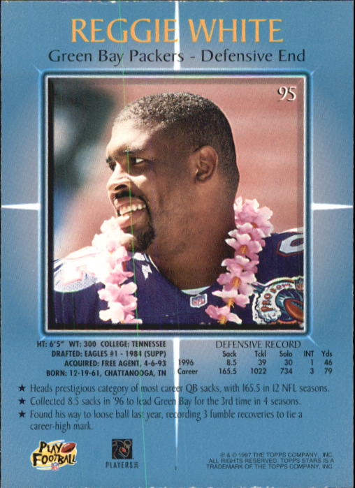 Reggie White cards (1988-2020) Eagles Packers - You Choose