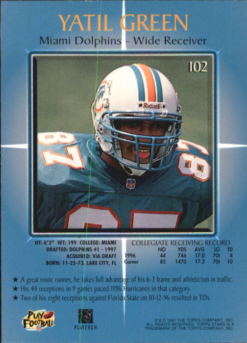 B1670- 1997 Topps Stars FB #s 1-125 +RCs +Inserts -You Pick- 15+ FREE US SHIP - Picture 125 of 150
