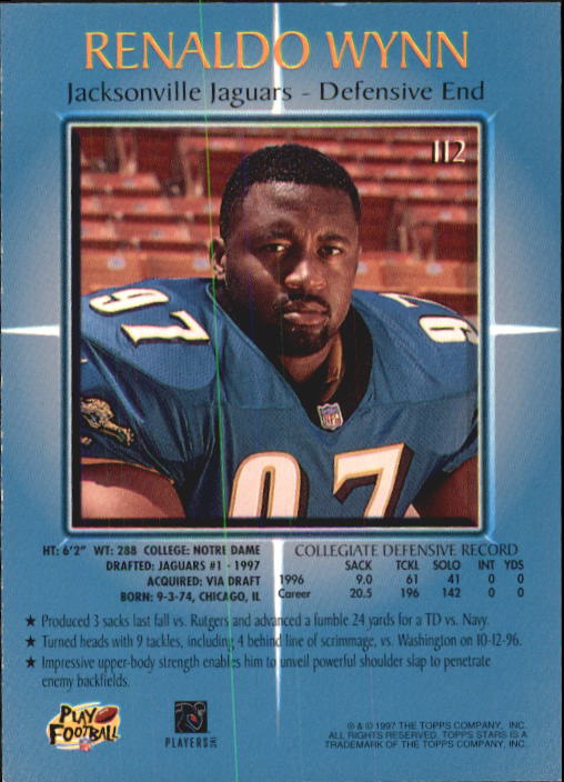 B1670- 1997 Topps Stars FB #s 1-125 +RCs +Inserts -You Pick- 15+ FREE US SHIP - Picture 139 of 150