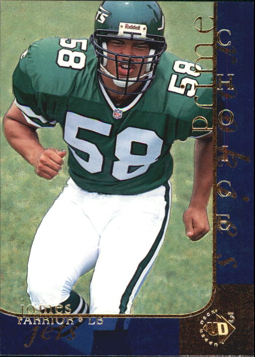 1997 UD3 #27 James Farrior RC