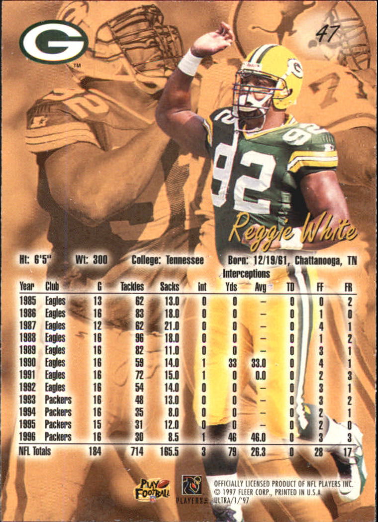 Reggie White cards (1988-2020) Eagles Packers - You Choose