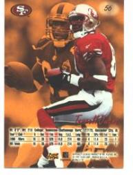 1997 Ultra #56 Terrell Owens back image