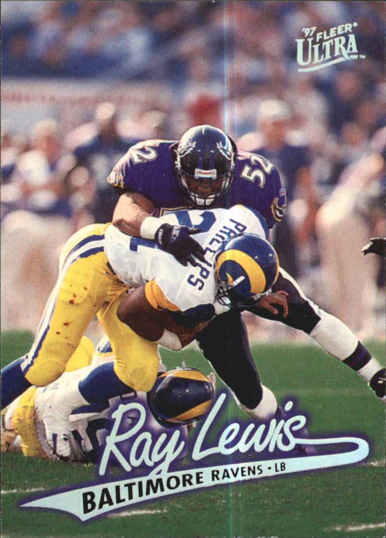 1997 Ultra #116 Ray Lewis