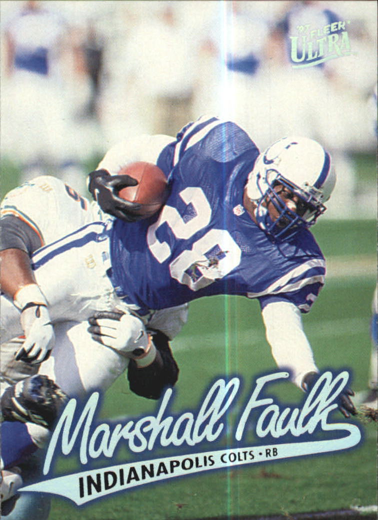 1997 Ultra #153 Marshall Faulk