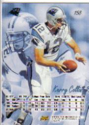 1997 Ultra #158 Kerry Collins back image