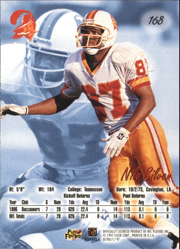 1997 Ultra (Fleer) Football "Main Set" Base Cards - Picture 69 of 119