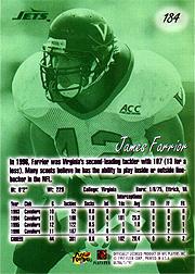 1997 Ultra (Fleer) Football "Main Set" Base Cards - Picture 89 of 119