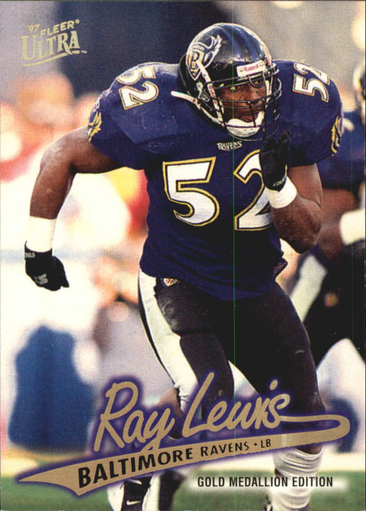 1997 Ultra Gold Medallion #G116 Ray Lewis