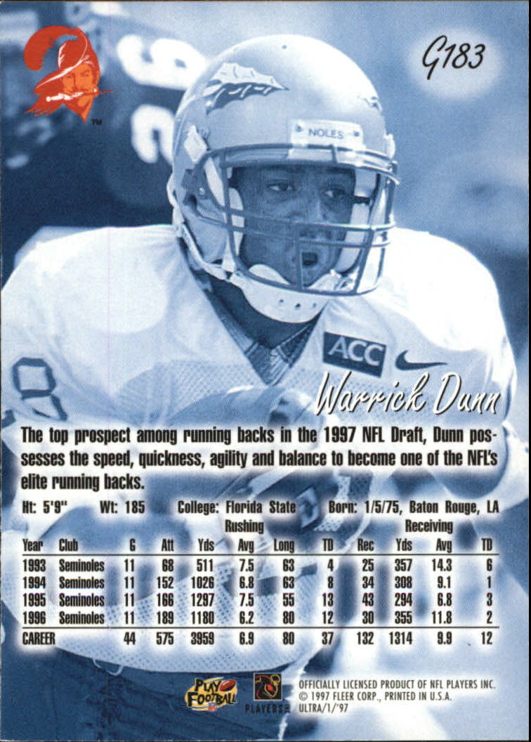 1997 Ultra (Fleer) Football "Gold Medallion" Parallel Cards - Picture 13 of 31