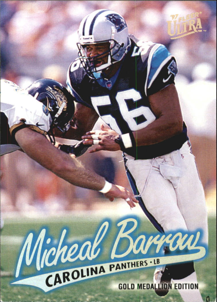 1997 Ultra Gold Medallion #G327 Micheal Barrow