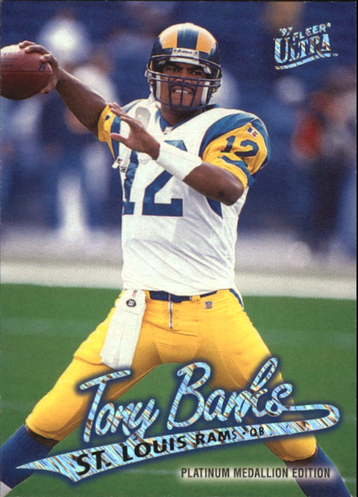1997 Ultra Platinum Medallion #77 Tony Banks