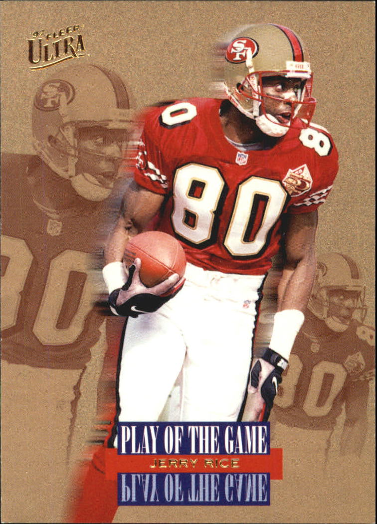 1997 Ultra Play of the Game #2 Jerry Rice