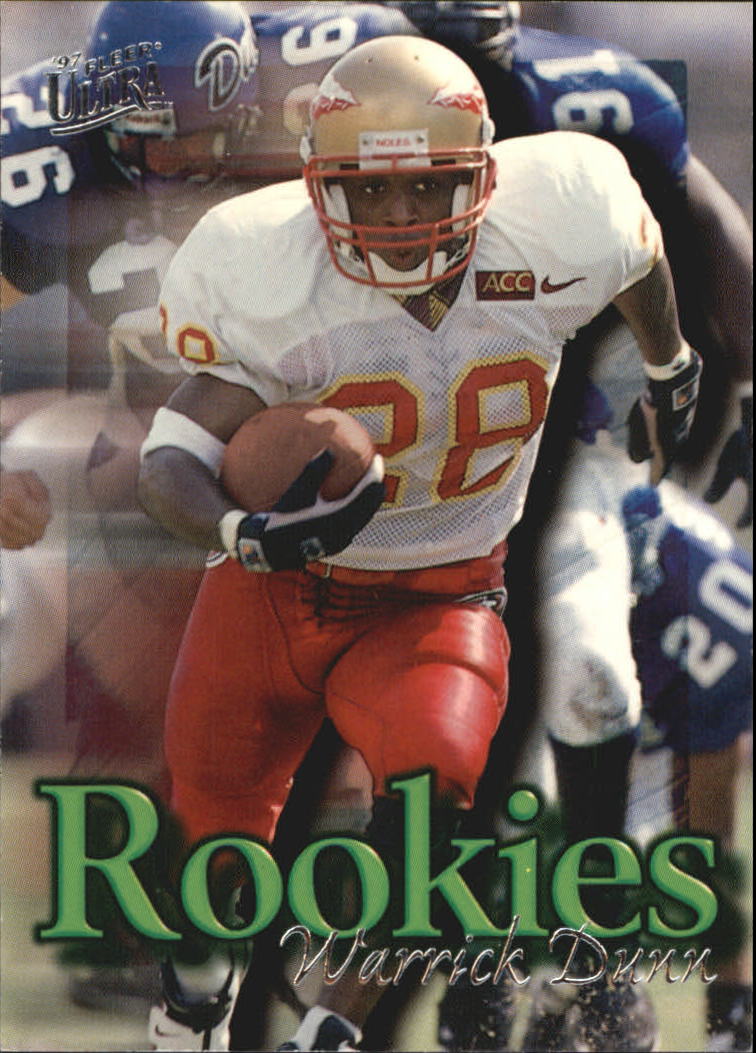 1997 Ultra Rookies #12 Warrick Dunn