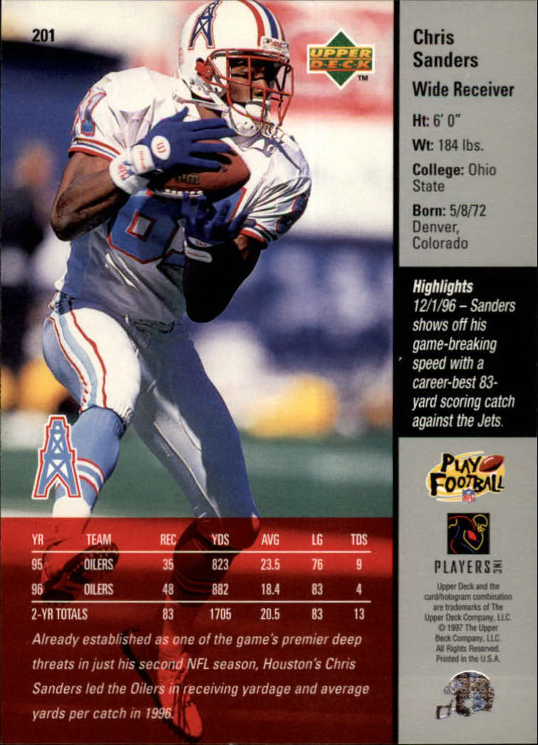 A7091- 1997 Upper Deck FB Card #s 201-300 +Inserts -You Pick- 15+ FREE US SHIP - Picture 3 of 220