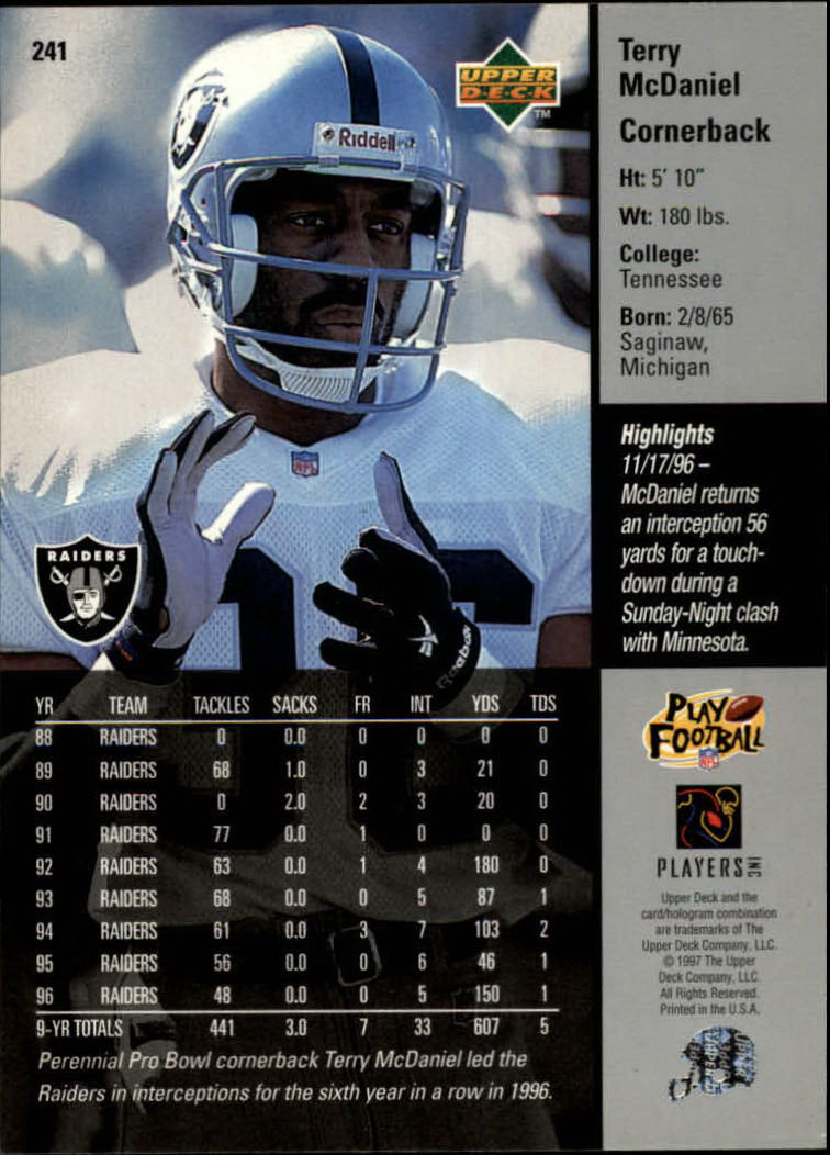 A7091- 1997 Upper Deck FB Card #s 201-300 +Inserts -You Pick- 15+ FREE US SHIP - Picture 71 of 220