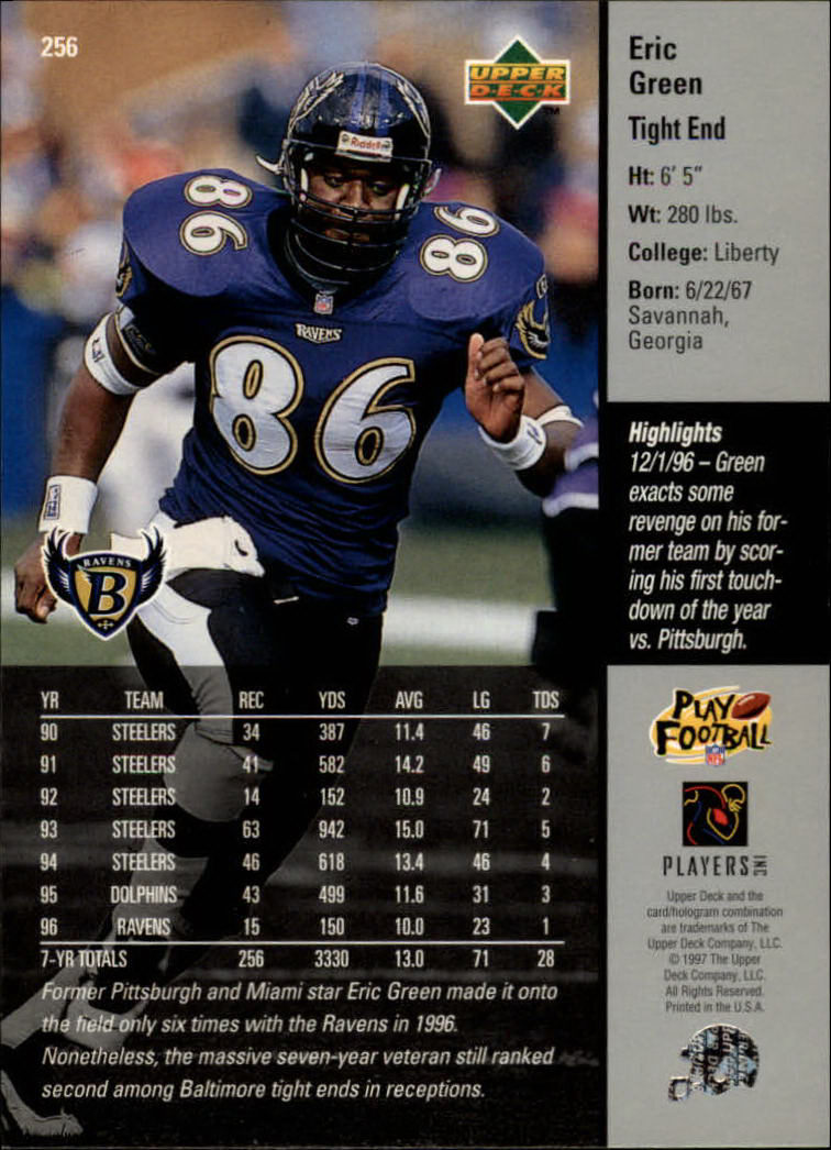 A7091- 1997 Upper Deck FB Card #s 201-300 +Inserts -You Pick- 15+ FREE US SHIP - Picture 93 of 220
