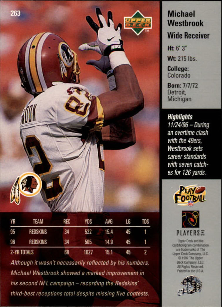 A7091- 1997 Upper Deck FB Card #s 201-300 +Inserts -You Pick- 15+ FREE US SHIP - Picture 107 of 220