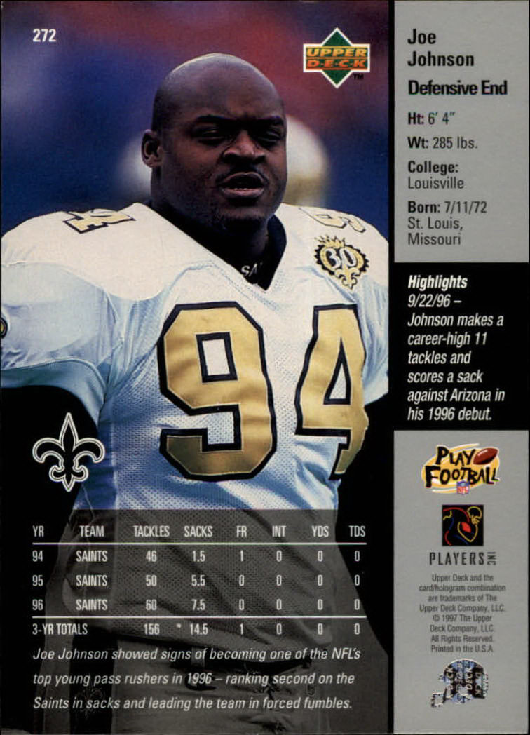 A7091- 1997 Upper Deck FB Card #s 201-300 +Inserts -You Pick- 15+ FREE US SHIP - Picture 123 of 220