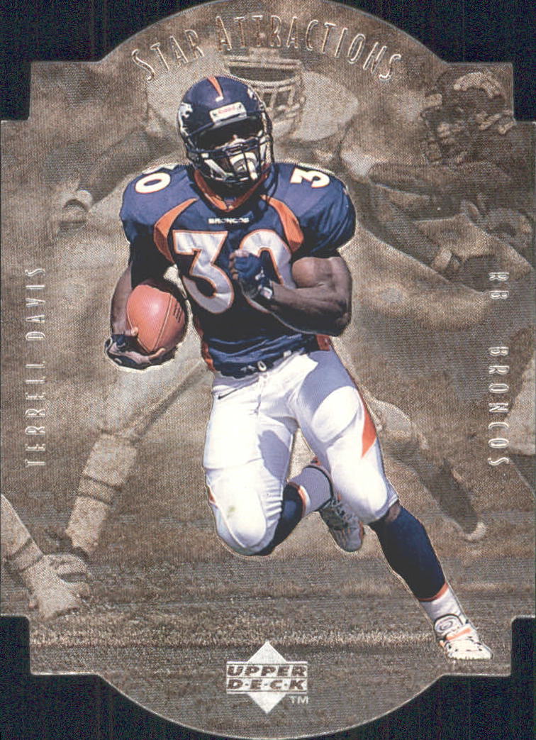 1995 Collector's Choice Update #U17 Terrell Davis RC - NM-MT