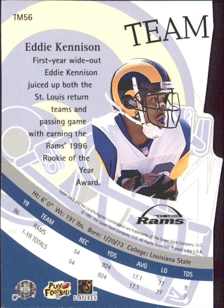 A7091- 1997 Upper Deck FB Card #s 201-300 +Inserts -You Pick- 15+ FREE US SHIP - Picture 216 of 220