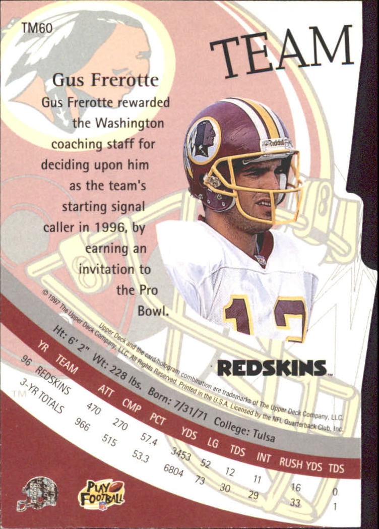 A7091- 1997 Upper Deck FB Card #s 201-300 +Inserts -You Pick- 15+ FREE US SHIP - Picture 220 of 220