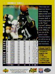 1997 Upper Deck Legends #24 Donnie Shell back image
