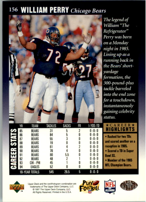 A9580- 1997 Upper Deck Legenden Fb Card # S 1-208 You Pick- 15 + Gratis US - Bild 291 von 389