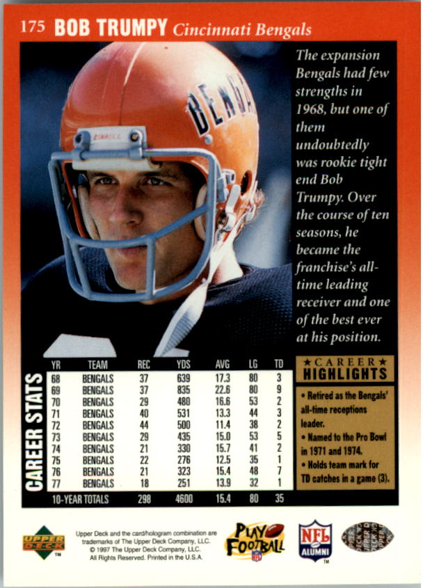 A9580- 1997 Upper Deck Legenden Fb Card # S 1-208 You Pick- 15 + Gratis US - Bild 327 von 389