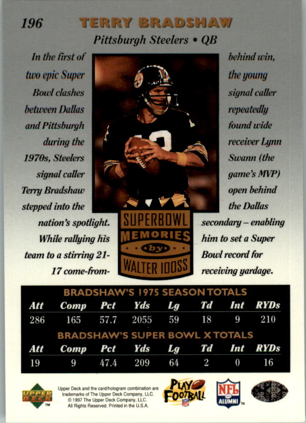 A9580- 1997 Upper Deck Legenden Fb Card # S 1-208 You Pick- 15 + Gratis US - Bild 367 von 389
