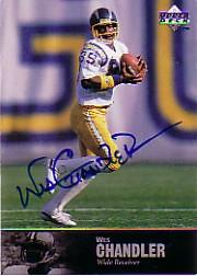 1997 Upper Deck Legends Autographs #AL87 Wes Chandler