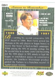 Brett Favre cards (1991-2001) Packers - You Choose - Picture 179 of 372