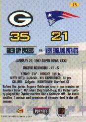 B3172- 1997 Packers Playoff Football Card #s 1-50 -You Pick- 15+ FREE US SHIP - Picture 13 of 39