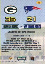 B3172- 1997 Packers Playoff Football Card #s 1-50 -You Pick- 15+ FREE US SHIP - Picture 15 of 39