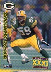 B3172- 1997 Packers Playoff Football Card #s 1-50 -You Pick- 15+ FREE US SHIP - Picture 16 of 39