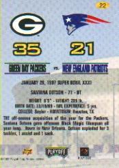 B3172- 1997 Packers Playoff Football Card #s 1-50 -You Pick- 15+ FREE US SHIP - Picture 21 of 39