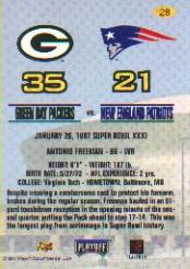 B3172- 1997 Packers Playoff Football Card #s 1-50 -You Pick- 15+ FREE US SHIP - Picture 25 of 39