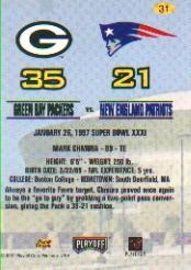 B3172- 1997 Packers Playoff Football Card #s 1-50 -You Pick- 15+ FREE US SHIP - Picture 31 of 39