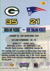 B3172- 1997 Packers Playoff Football Card #s 1-50 -You Pick- 15+ FREE US SHIP - Picture 37 of 39