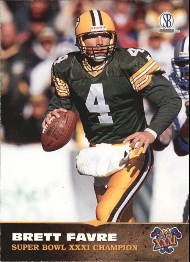 1997 Score Board Brett Favre SUPER BOWL CHAMPION card #BF2