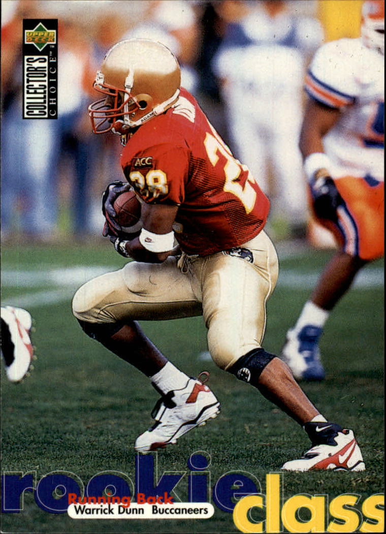 WARRICK DUNN 1999 Stadium Club #9 Card Tampa Bay Buccaneers Football at  's Sports Collectibles Store