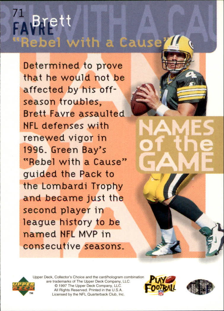 Brett Favre cards (1991-2001) Packers - You Choose - Picture 164 of 372