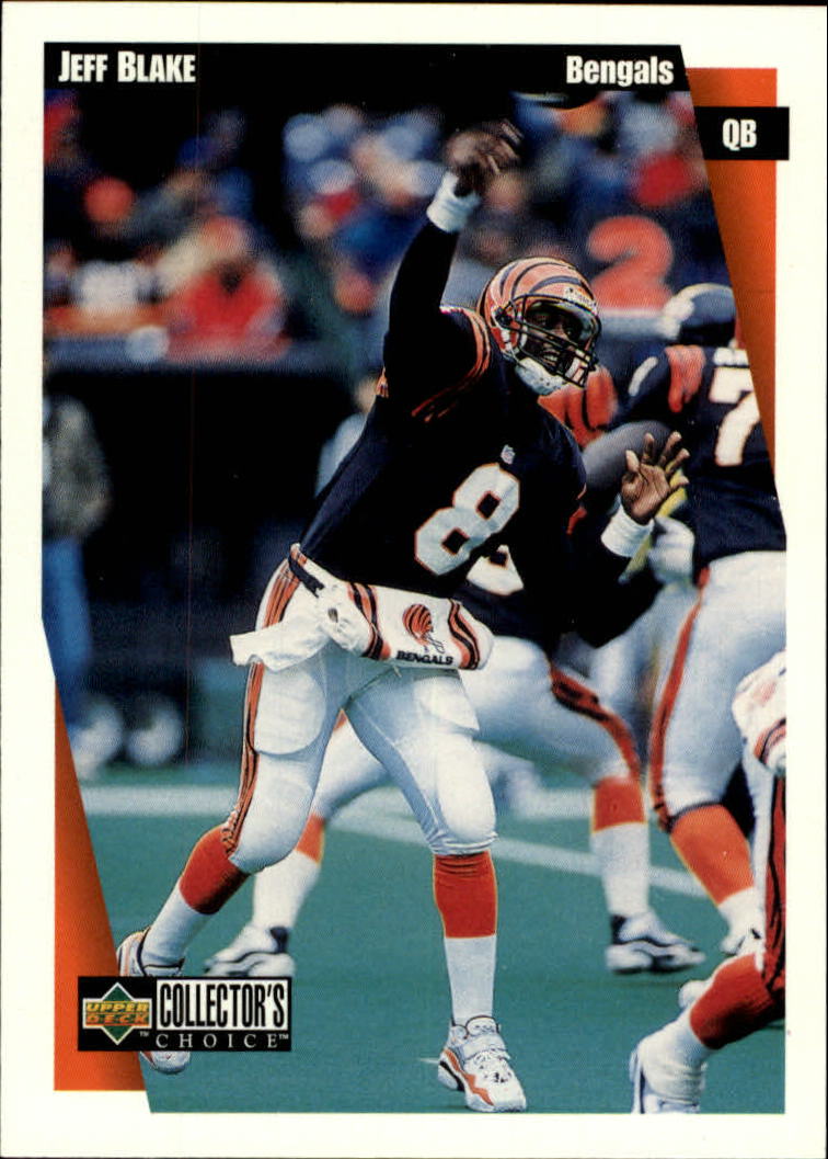 1995 SP Jeff Blake Rookie Cincinnati Bengals #119