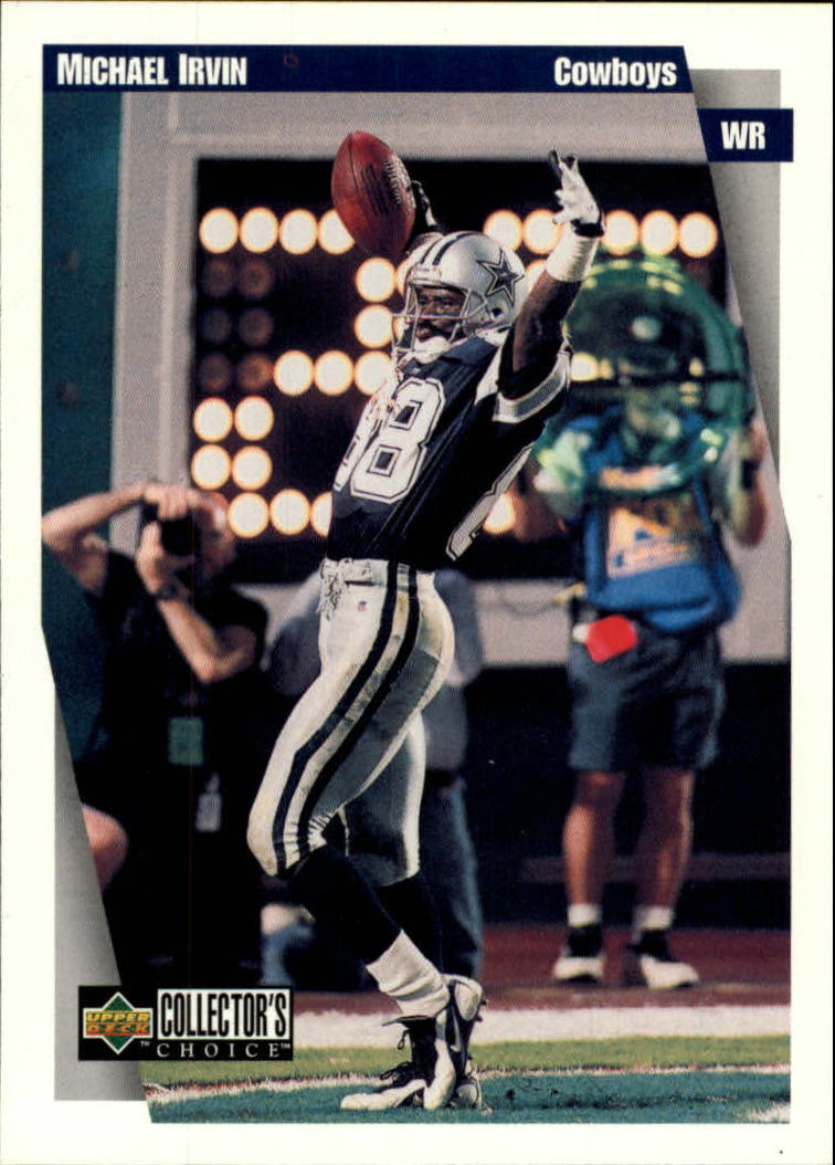 1997 Collector's Choice #160 Michael Irvin - NM-MT